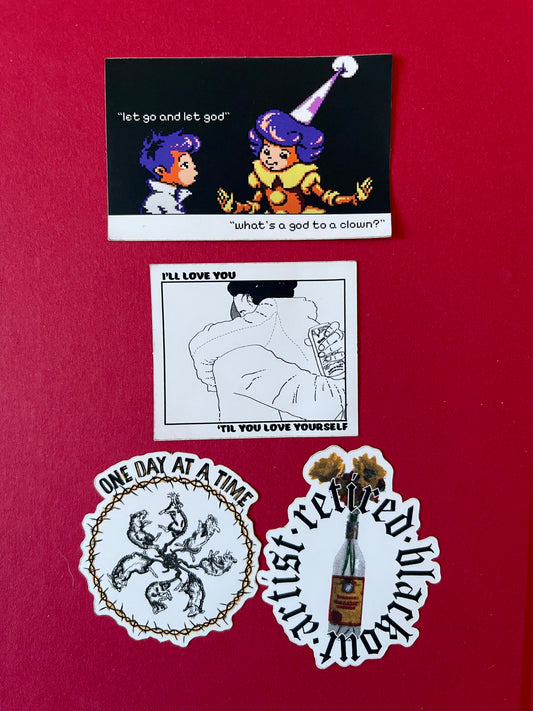 sober sticker pack