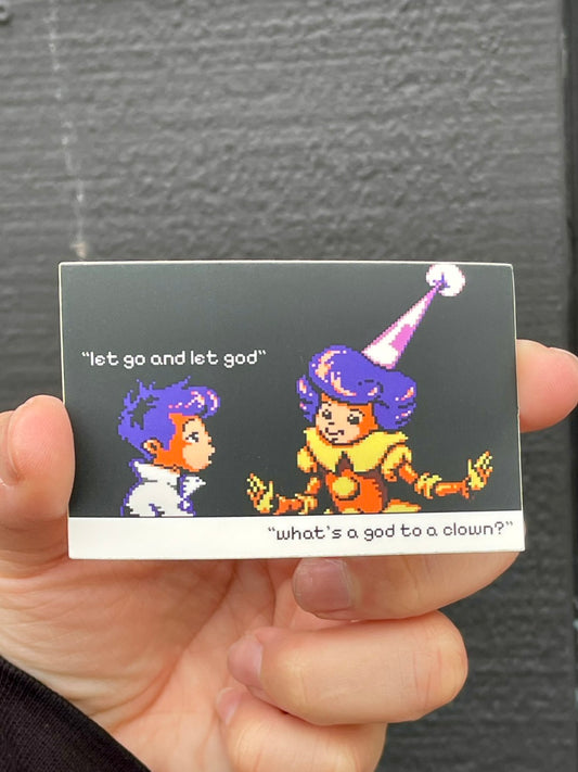 to a clown?